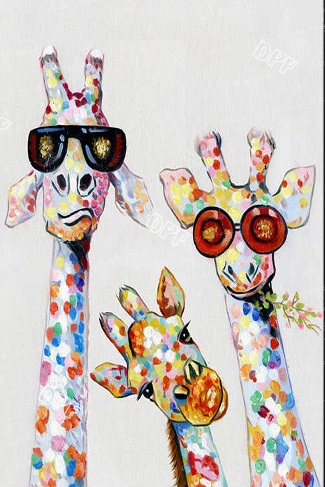 Summer Of Giraffe 006-002 DIY 5D Diamond Painting