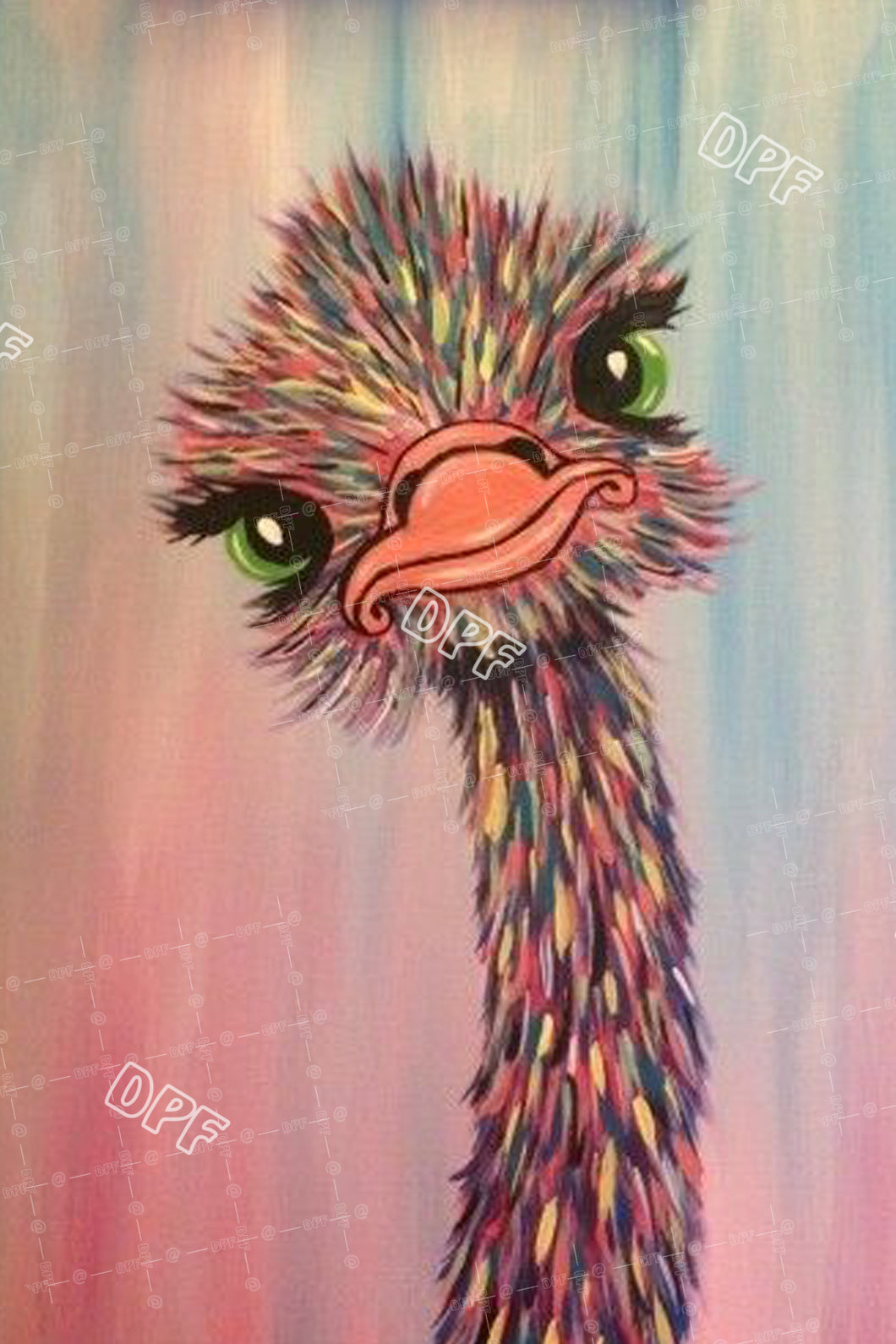 Baby Ostrich 006-005 DIY 5D Diamond Painting