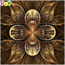 Load image into Gallery viewer, Gold Flower - DIY 5D Full Diamond Painting
