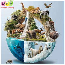 Load image into Gallery viewer, Animal World - DIY 5D Full Diamond Painting

