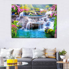 Load image into Gallery viewer, Wonderful Waterfall - DIY 5D Full Diamond Painting

