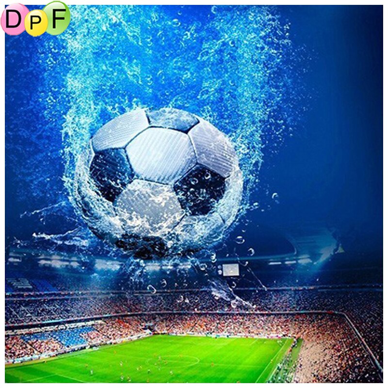 Soccer Stadium - DIY 5D Full Diamond Painting