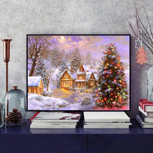 Load image into Gallery viewer, Christmas Scene - DIY 5D Full Diamond Painting
