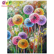 Load image into Gallery viewer, Dandelions - DIY 5D Full Diamond Painting
