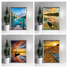 Load image into Gallery viewer, Lake Scenerys - DIY 5D Full Diamond Painting - diff. Variations
