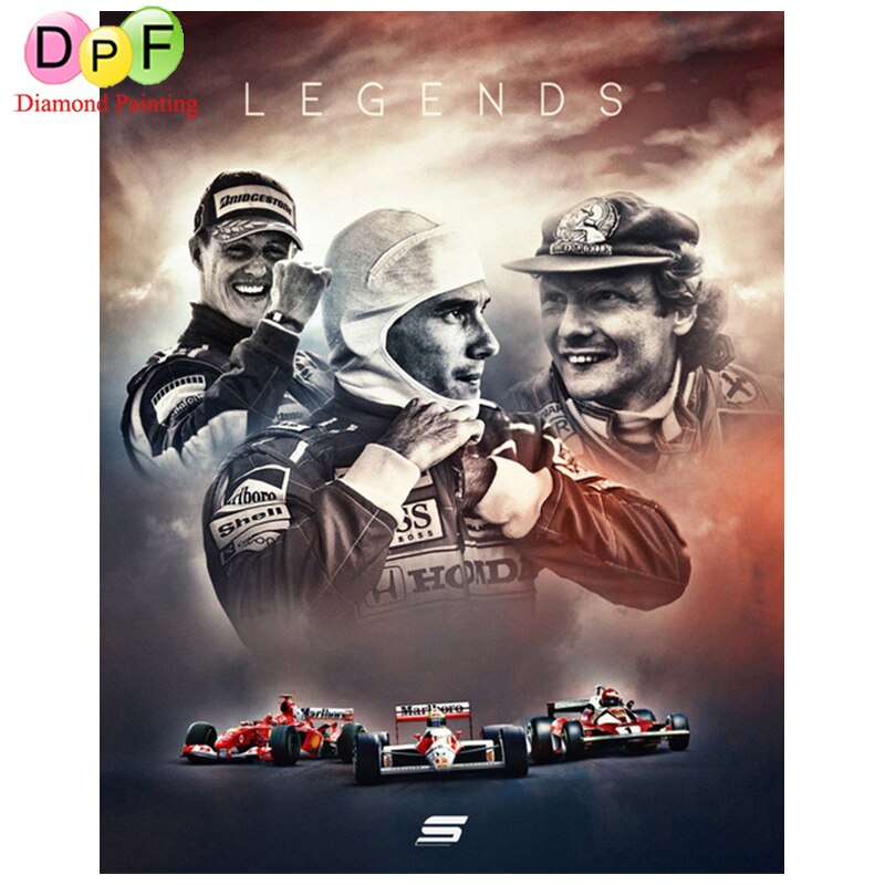 Racer-Legends - DIY 5D Full Diamond Painting