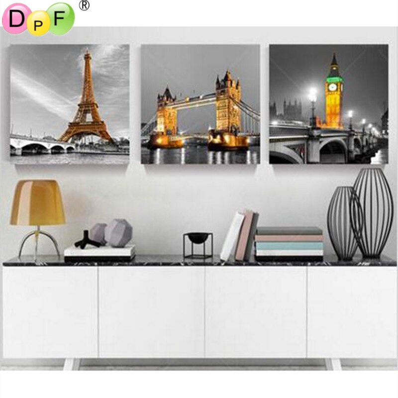 Landmarks Of Europe - DIY 5D Full Diamond Painting