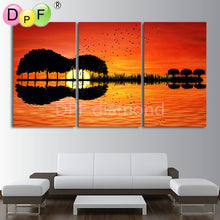 Load image into Gallery viewer, Guitar Scenery - DIY 5D Full Diamond Painting
