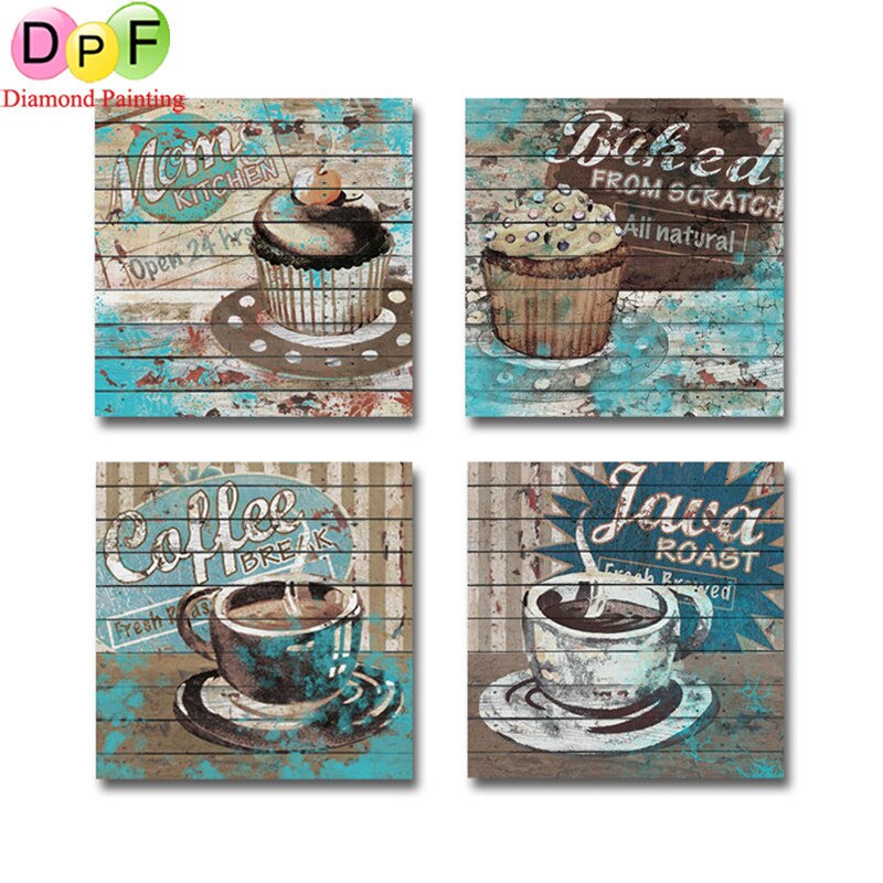 Coffee Time - DIY 5D Full Diamond Painting