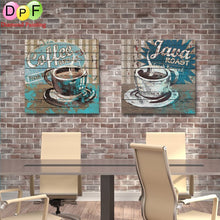 Load image into Gallery viewer, Coffee Time - DIY 5D Full Diamond Painting
