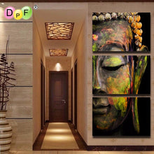 Load image into Gallery viewer, Buddha Pray - DIY 5D Full Diamond Painting
