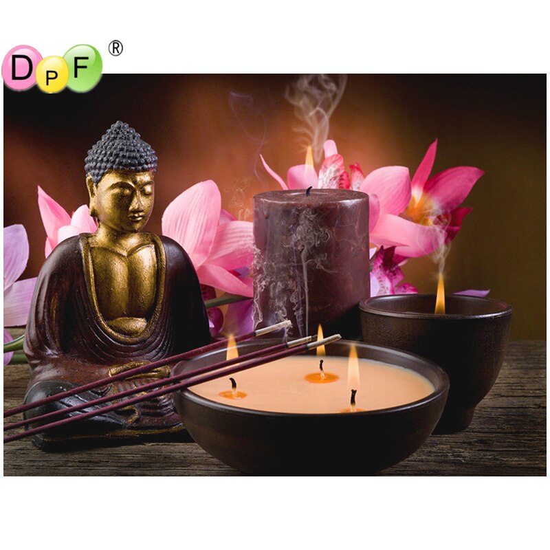 Buddhas Incense - DIY 5D Full Diamond Painting