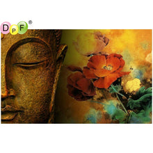 Load image into Gallery viewer, Buddhas Flowers - DIY 5D Full Diamond Painting

