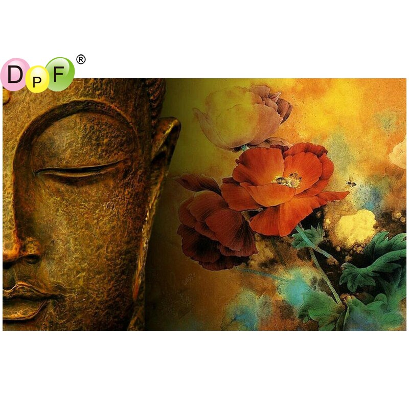 Buddhas Flowers - DIY 5D Full Diamond Painting