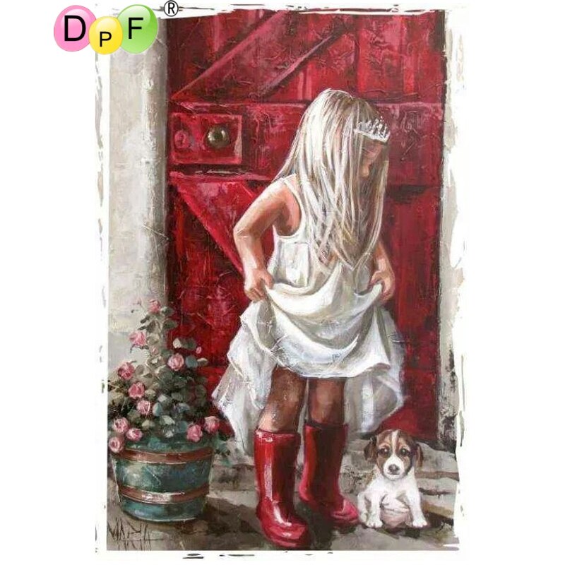 Little Princess - DIY 5D Full Diamond Painting