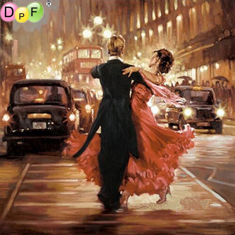 Dancing In The Street - DIY 5D Full Diamond Painting