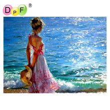 Load image into Gallery viewer, Dreaming - DIY 5D Full Diamond Painting
