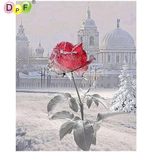 Load image into Gallery viewer, Russian Rose - DIY 5D Full Diamond Painting
