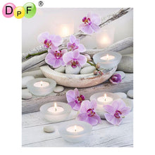 Load image into Gallery viewer, Orchid Meditation - DIY 5D Full Diamond Painting
