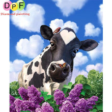 Load image into Gallery viewer, Lucky Cow - DIY 5D Full Diamond Painting
