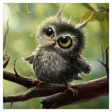 Load image into Gallery viewer, Devilish Owl - DIY 5D Full Diamond Painting
