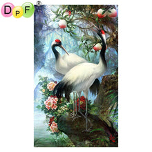 Load image into Gallery viewer, Wonderful Crane - DIY 5D Full Diamond Painting
