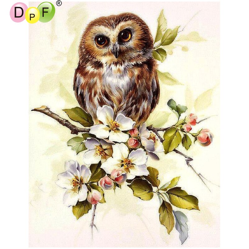Cute Owl - DIY 5D Full Diamond Painting