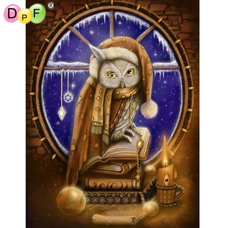 Dr. Owl - DIY 5D Full Diamond Painting