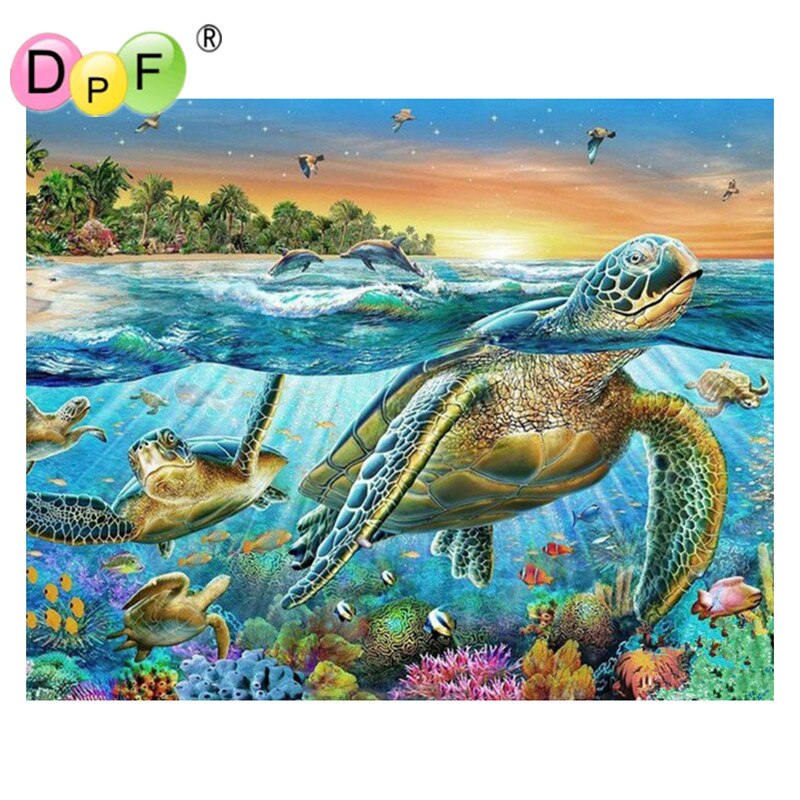 Sea Turtle - DIY 5D Full Diamond Painting