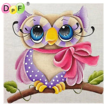 Load image into Gallery viewer, Funny Owl - DIY 5D Full Diamond Painting
