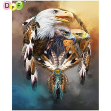 Load image into Gallery viewer, Eagle Dreamcatcher - DIY 5D Full Diamond Painting
