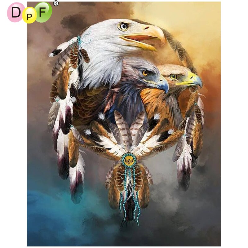 Eagle Dreamcatcher - DIY 5D Full Diamond Painting