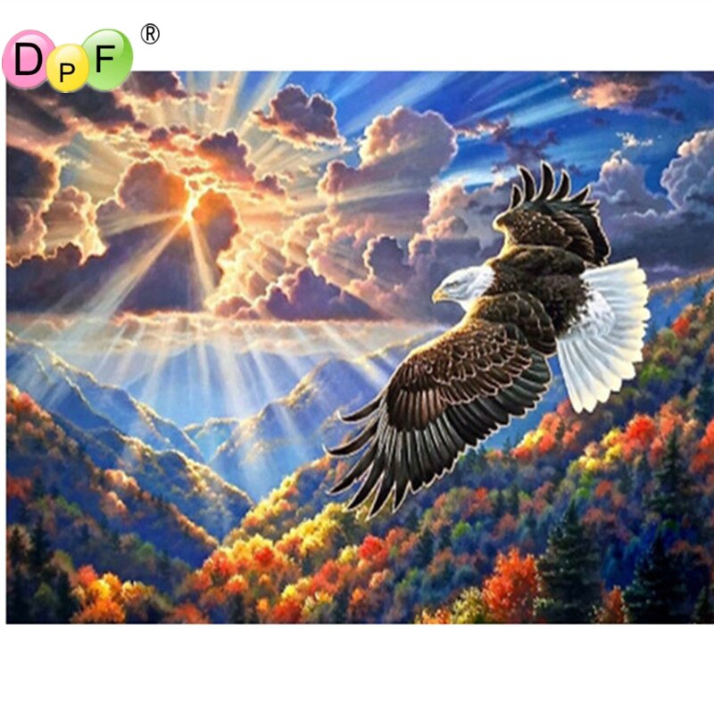 Eagle Land - DIY 5D Full Diamond Painting