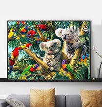 Load image into Gallery viewer, Parrot Tree - DIY 5D Full Diamond Painting
