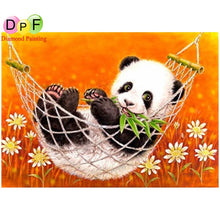 Load image into Gallery viewer, Relaxing Panda - DIY 5D Full Diamond Painting
