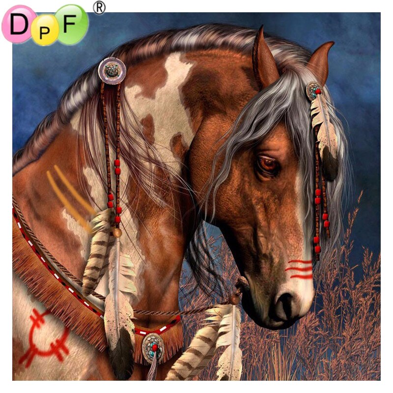 Beautiful Horse - DIY 5D Full Diamond Painting