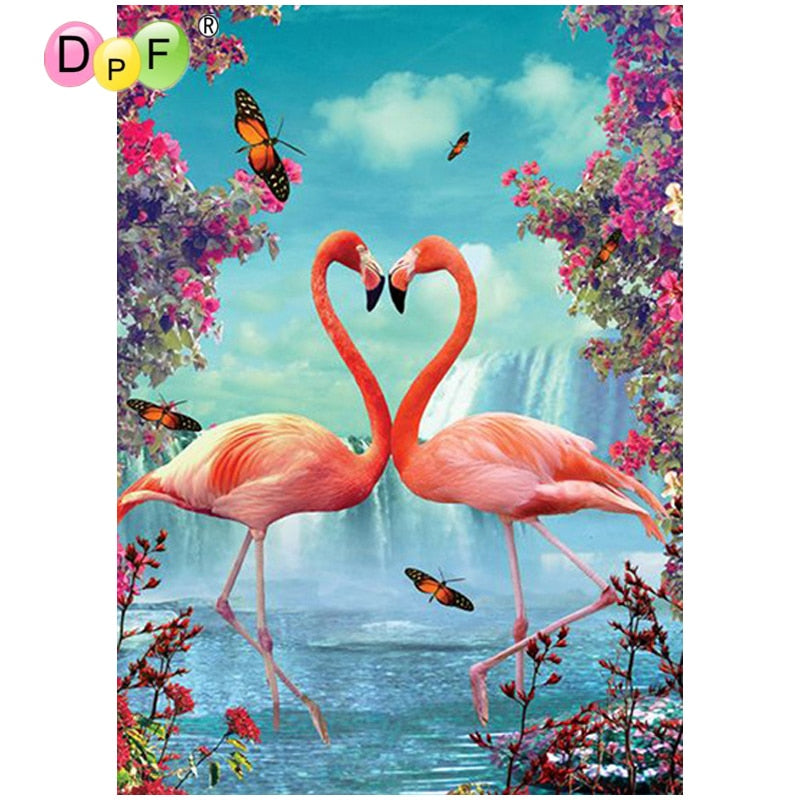 Flamingo - DIY 5D Full Diamond Painting