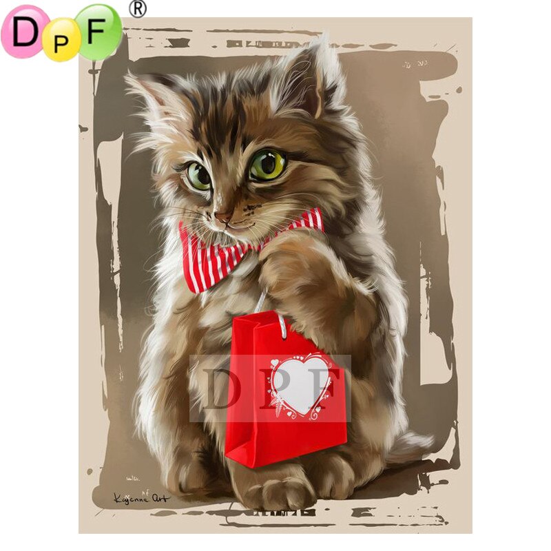 Handbag Cat -DIY 5D Full Diamond Painting