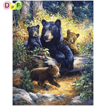 Load image into Gallery viewer, Bear Cubs - Diy 5d Full Diamond Painting
