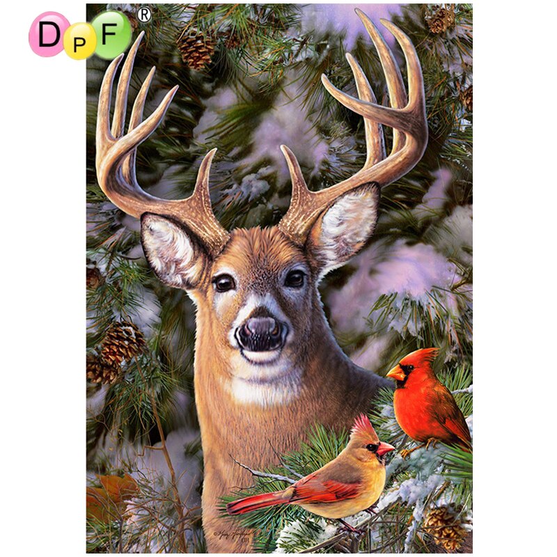 Reindeer - DIY 5D Full Diamond Painting