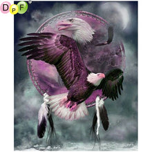 Load image into Gallery viewer, Eagle Dreamcatcher - Diy 5d Full Diamond Painting
