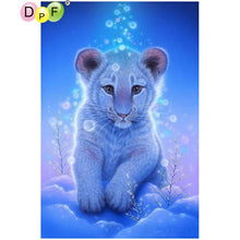 Load image into Gallery viewer, Tiger Baby - DIY 5D Full Diamond Painting
