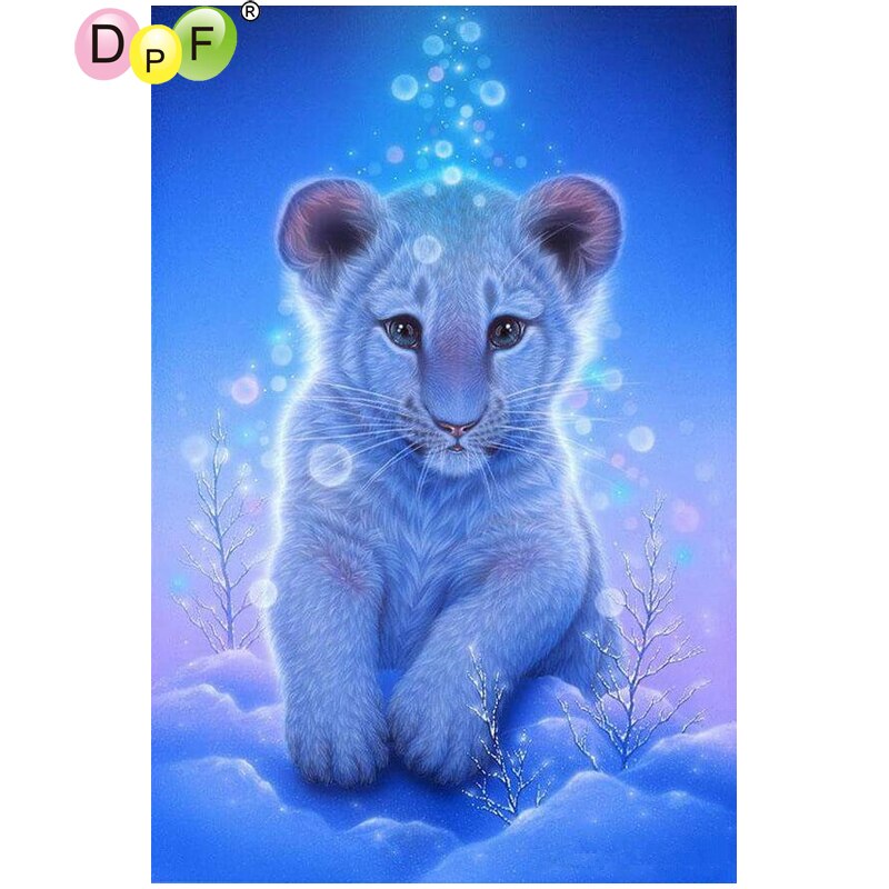 Tiger Baby - DIY 5D Full Diamond Painting