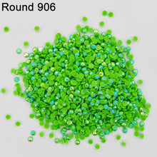 Load image into Gallery viewer, Stones Resin - AB - ROUND - diff. Colors - 4000 pcs
