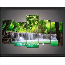 Load image into Gallery viewer, Tropical Waterfall - DIY 5D Full Diamond Painting
