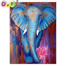 Load image into Gallery viewer, Beautiful Elephant - DIY 5D Full Diamond Painting
