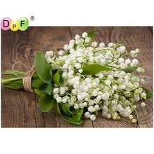 Load image into Gallery viewer, Lily Of The Valley - DIY 5D Full Diamond Painting

